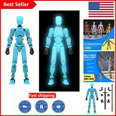 6-Inch T13 Action Figure: Glow in the Dark Robot – Perfect Gift for Collectors
