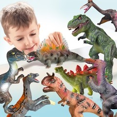 8 PCS Jumbo Dinosaur Toys for Kids Toddler 3-5 5-7 Years,Perfect Dinosaur Par…