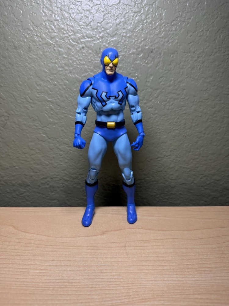 McFarlane Toys Gold Label Blue Beetle Action Figure DC Multiverse Loose