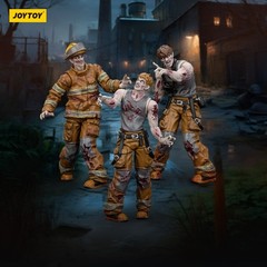 JOYTOY 1:25 action figures Dark Source Zombie Figure Firefighters