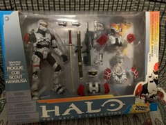Halo 3 Collection Spartan Rogue CQB Scout Hayabusa Armor Pack Figure NEW NIB