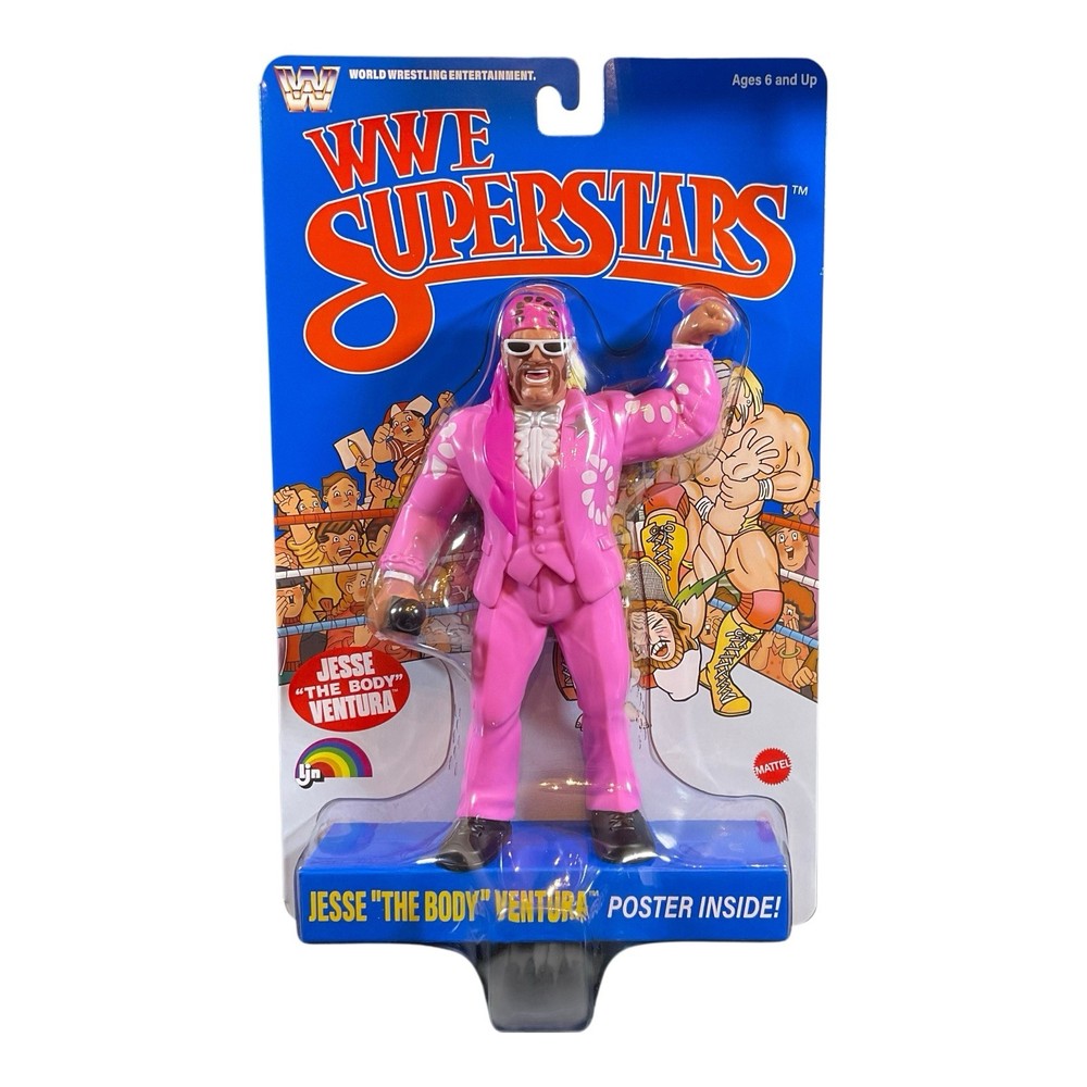 WWE Superstars Series 2 Jesse The Body Ventura Blue Card Variant LJN In Hand