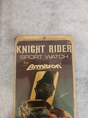 VINTAGE 80’S ARMITRON KNIGHT RIDER SPORT WATCH W/ PACKAGE VHTF EXTREMELY RARE