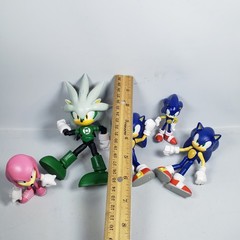 Sonic the Hedgehog Lot Green Lantern & Other Action Figures Miscellaneous Lot