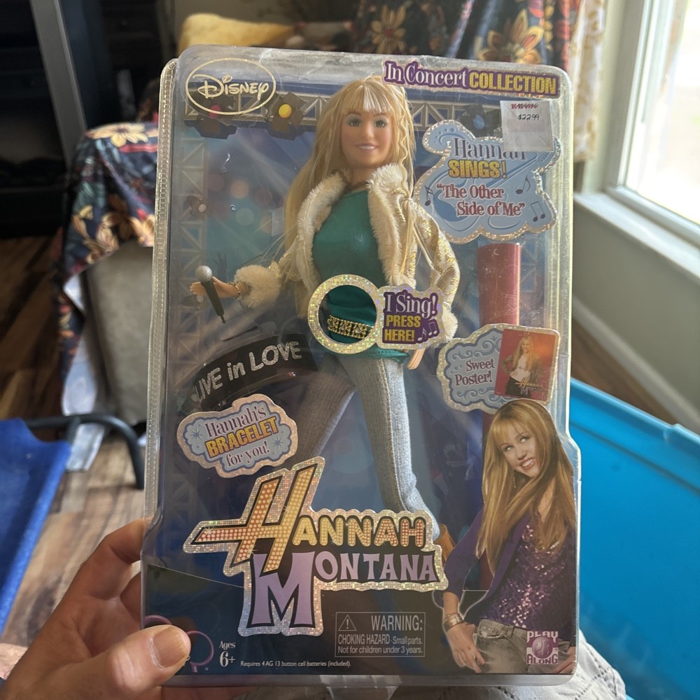 2007 Play Along Disney Hannah Montana In Concert The Other Side of Me NIB #newp