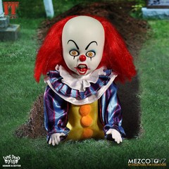 New MEZCO Living Dead Dolls It Movie 1990 Pennywise Original Tim Curry Horror