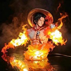 🔥 One Piece Portgas D Ace Figure PVC Statue Anime Collectible Model🔥