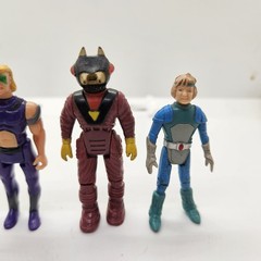 Vintage Action Figure Lot Of 4 Dino Riders Battletech Sky Commander Mixed Lot