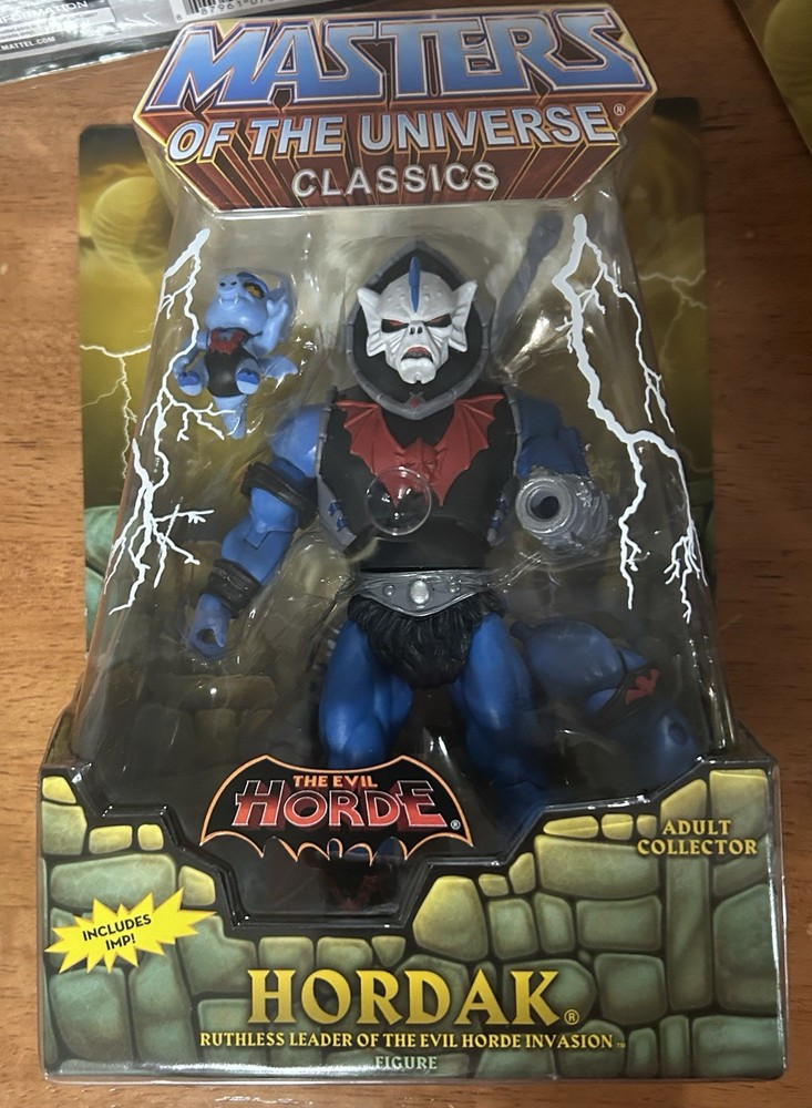 Masters Of The Universe Classics MOTUC Lou Scheimer Hordak Imp Evil Horde Sealed
