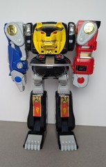 Mighty Morphing Power Rangers 1995 Deluxe Ninja Megazord Action Figure