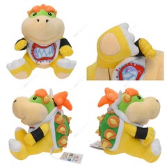 Super Mario Bros Bowser Jr Plush 7″ Koopa Stuffed Animal Soft Toy Doll Figure