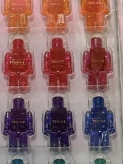 Kubrick Pantone Medicom The Power Of Color Translucent Brick Figures Set(30) VTG