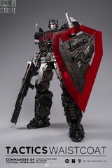 Toy World Nemesis Prime – Tactics Waistcoat Transforming Figure – Black. NIB