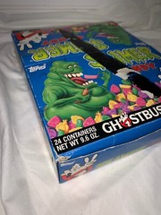 TOPPS GHOSTBUSTERS SLIMER 1989 HEAD BUST CANDY BOX CONTAINERS DISPENSER 20 PIECE