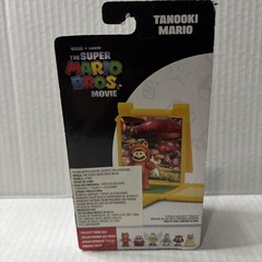 Jakks Pacific Super Mario Bros Movie Tanooki Mario 1.25 in Mini Figure