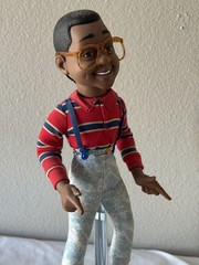 Vintage STEVE URKEL FAMILY MATTERS 19” Talking Doll – TGIF TV – 1991 Hasbro