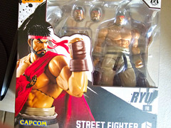 52TOYS Street Fighter Ryu Action Figure Plastic Extra Heads Human Character