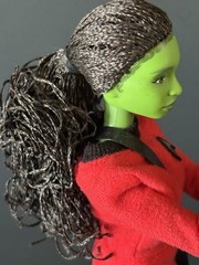 Mattel Barbie Doll Articulated MtM 12” Redressed New Star Trek Lieutenant NEW￼