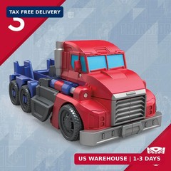 Transformers 1-Step Flip Heroes 3-Pack, 4-Inch Wheeljack, Bumblebee, and Optimus