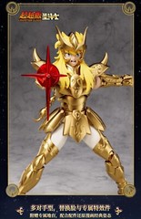 BLOKEES Saint Seiya Action Figure Aries Mu Leo Aiolia Scorpius Milo Assembly Toy
