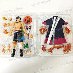 Portgas D. Ace Action Figure Anime One Piece Fire Fist Ace Figures PVC Movab