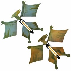 140mm Halloween Magic Dinosaur Pterosaur Flying Pterosauria Hand Fly Pterodactyl