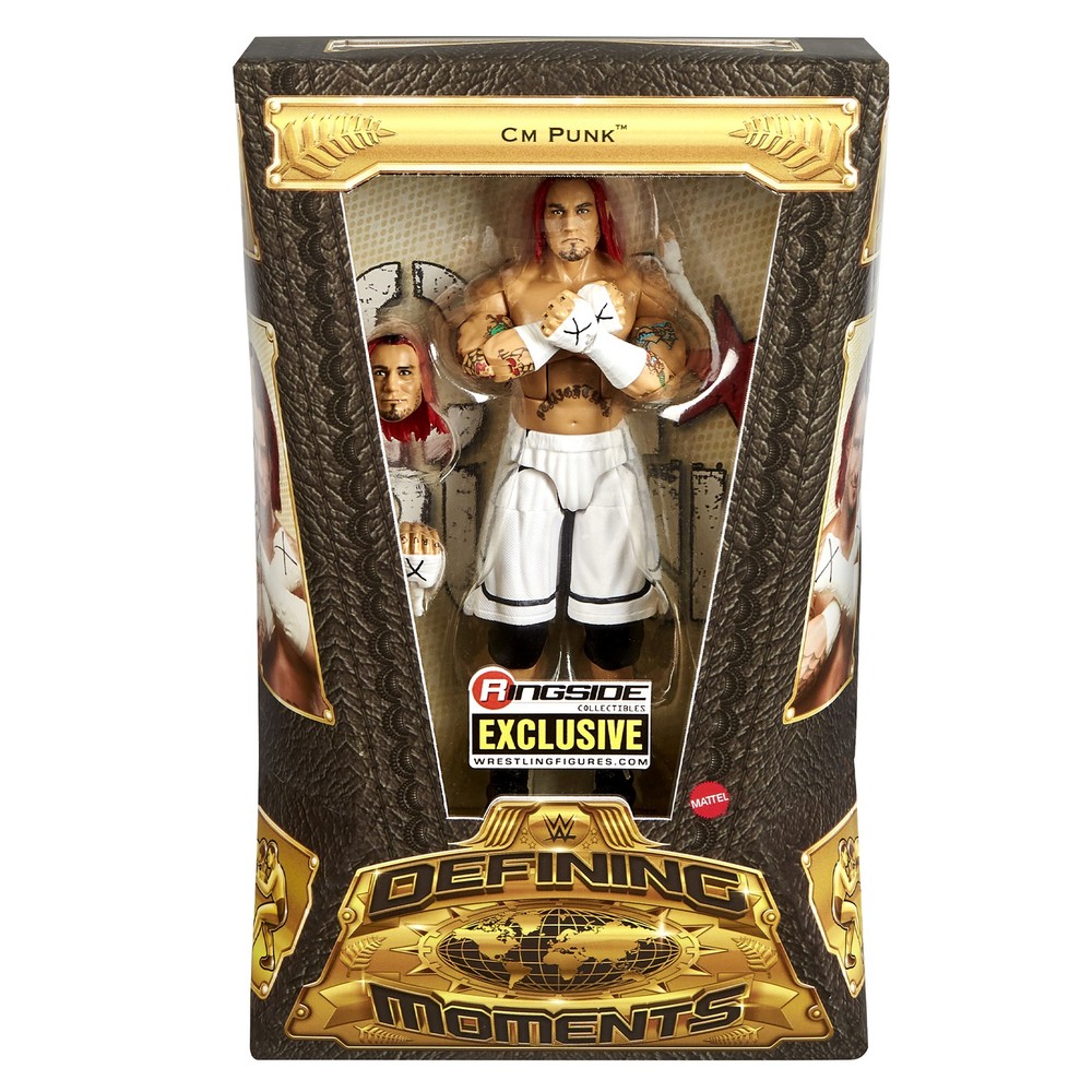 CM Punk (Shorts) – WWE 2026 Defining Moments (Wave 1) Toy Wrestling Figure