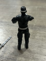 G.I. Joe ARAH 1989 Snake Eyes Vintage 3.75” Action Figure w/ Some Accessories