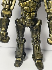 Jakks Pacific 2011 Real Steel set of 3 Figures – Six Shooter,Ambush,Midas Gold
