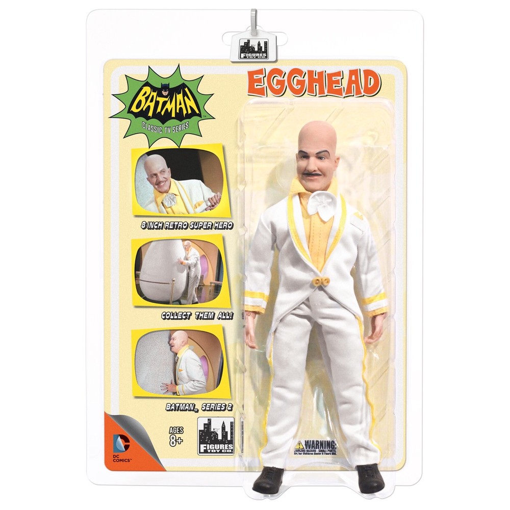 Batman Classic TV Series 8 Inch Action Figures Series 2: Egghead