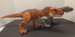 2 -Mattel Jurassic Park Tyrannosaurus Rex 22″ 1- Walking/Sound Unbranded