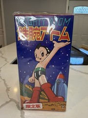 VINTAGE BILLIKEN JAPAN “MIGHTY ATOM” ROBOT TIN TOY ASTRO BOY WIND-UP