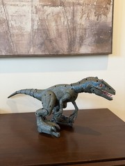 Jurassic World Alpha Training Blue Velociraptor Dinosaur Only, No Charger Remote
