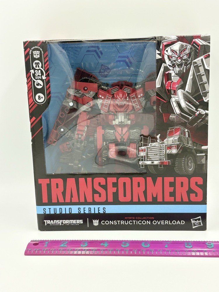 Transformers Studio Series Construction Overload Action Figure MTMTE Collection
