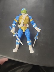 Hasbro Power Rangers Lightning Collection MMPR x TMNT Morphed Leonardo LOOSE
