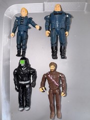 LJN Dune Vintage Lot Of 4 Figures 1980’s. Vintage Action Figure Lot.