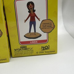 Bob’s Burger’s Set Of 5 Tina Louise Gene Linda Bob 4″ Figures Culturefly NEW NIB
