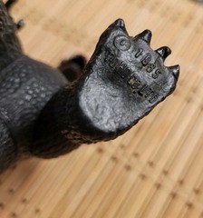 Imperial Dinosaur Toys King Kong vs Godzilla Diplodocus Figure Lot 1985 Vintage