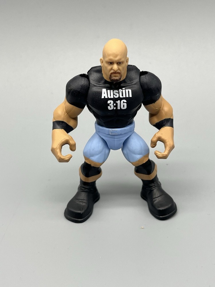 WWE Mattel Knuckle Crunchers Stone Cold Steve Austin Wrestling Figure