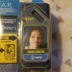 James Camerons Avatar Trudy Chacon NIB 4 INCH action figure **super rare**