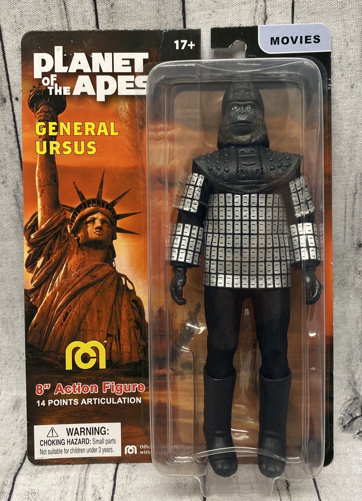 Mego Planet of the Apes General ursus 8” Action Figure Movies NEW
