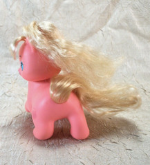 Little Pretty Kitty Pink Catra Vintage 1989 Mattel Blonde Hair Blue Eyes