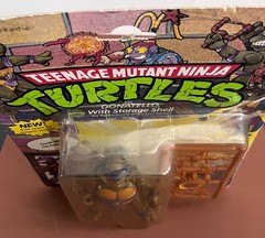 Teenage Mutant NInja Turtles DONATELLO With Storage Shell 1991 SEE DESCRIPTION
