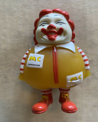 SIGNED Ron English Mc Supersized 4″ Vinyl Mini Figure 2008
