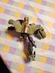 Transformer Green/Gold Tyrannosaurus Rex MEGATRON Parts Only Incomplete