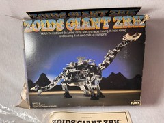 Vintage 1983 TOMY Zoids Giant ZRK #5039 Model Kit New Open Box Unbuilt Complete