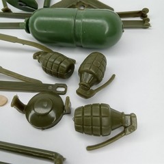Vintage 1960s G.I. Joe Stony Smith 18 Piece Accessory Set