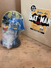 Batman and Robin Statue 1996 Hallmark DC COMICS Golden Age Collection