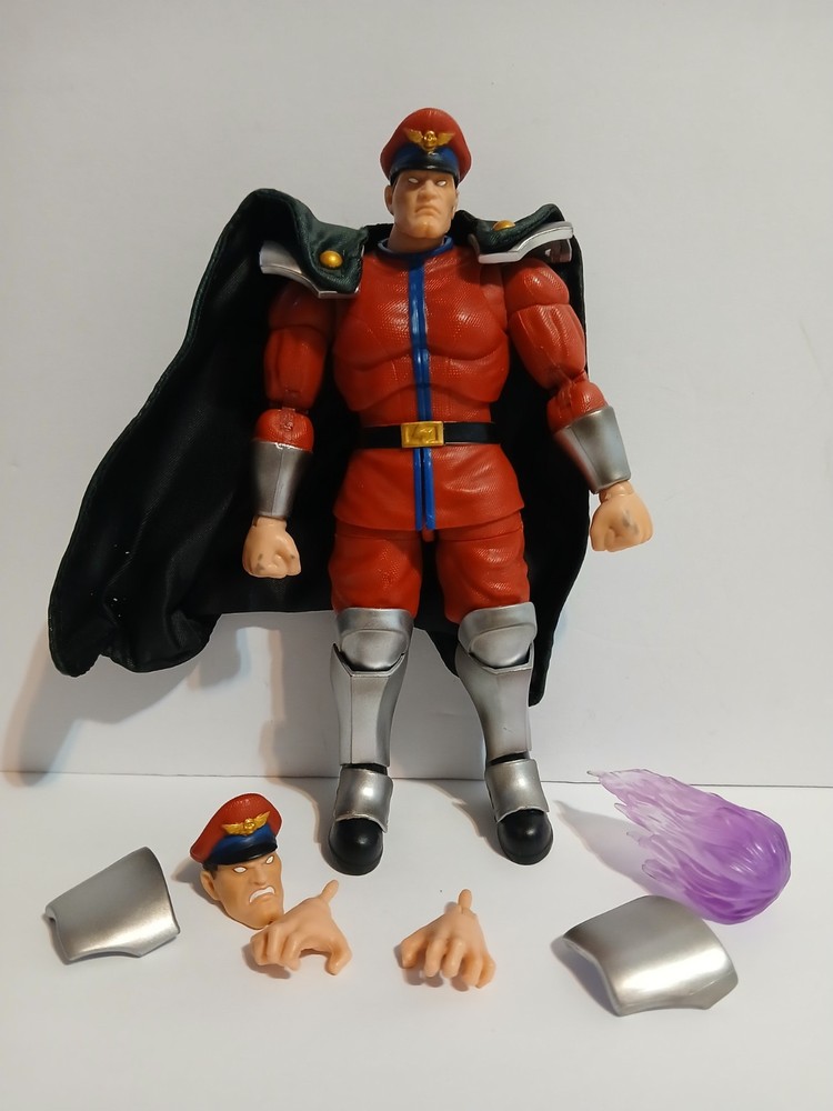 Ultra Street Fighter II M. Bison 6″ inch action figure JADA Toys 2024 complete