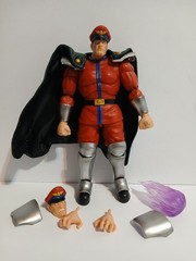 Ultra Street Fighter II M. Bison 6″ inch action figure JADA Toys 2024 complete